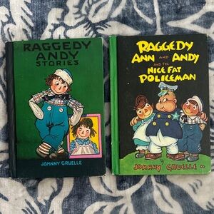 Raggedy Andy Stories and Raggedy Ann and Andy Book Set